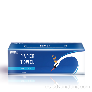 Caja de papel facial de tejido